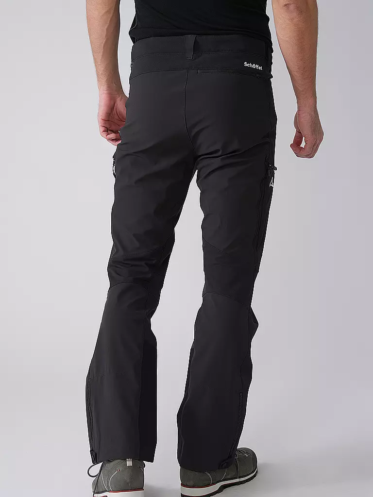 SCHÖFFEL | Pantalón softshell de touring Matrei M para hombre | Negro