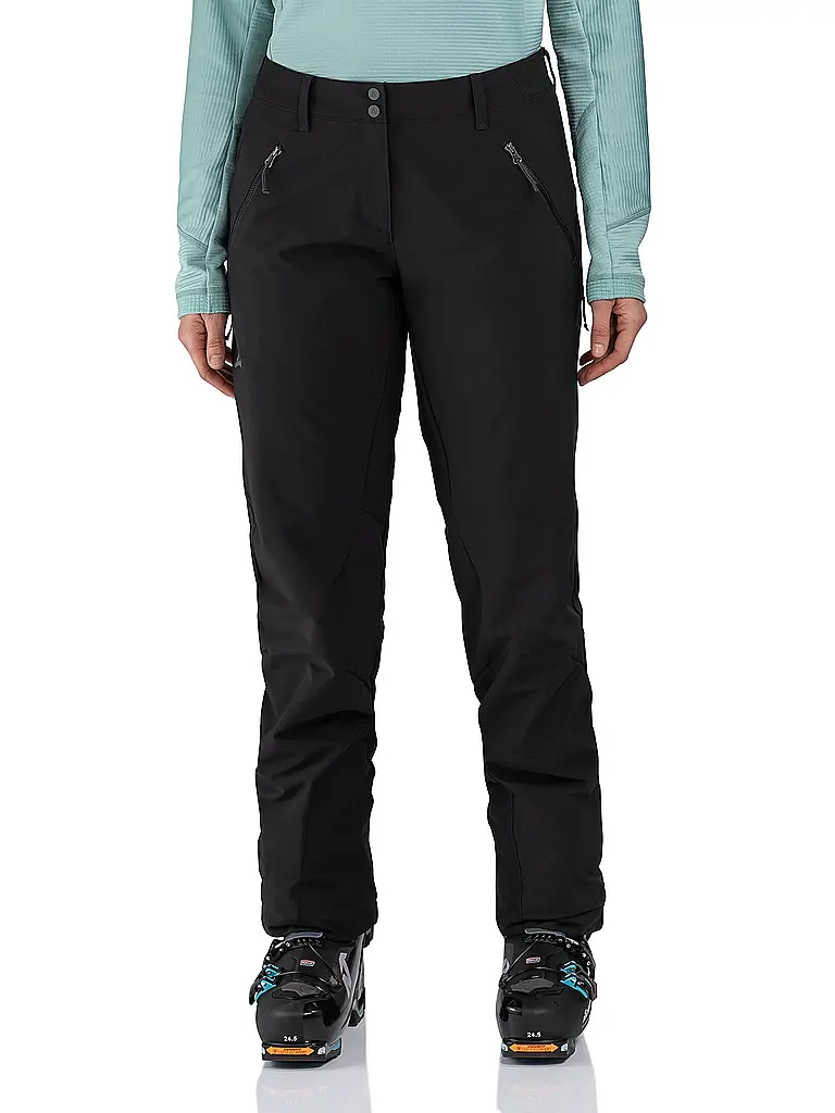 SCHÖFFEL | Pantalón softshell de touring para mujer Milagle | Negro