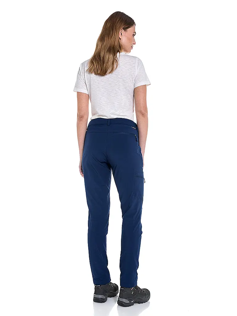 SCHÖFFEL | Pantalones de senderismo Ascona para mujer | Azul oscuro