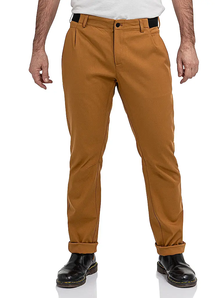 SCHÖFFEL | Pantalones de senderismo para hombre Style Oaktree | Mostaza