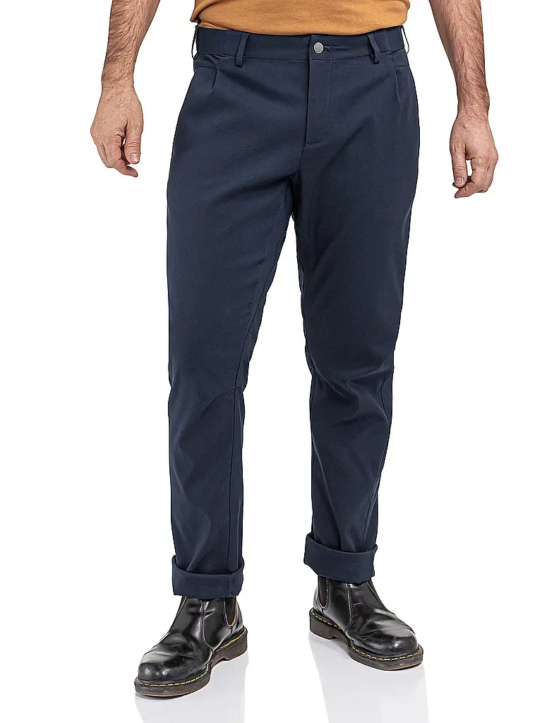 SCHÖFFEL | Pantalones de senderismo para hombre Style Oaktree | Azul oscuro