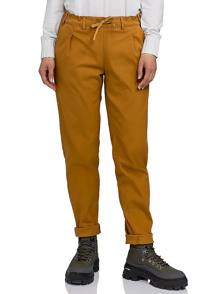 SCHÖFFEL | Pantalones de senderismo para mujer Style Oaktree | Mostaza