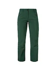 SCHÖFFEL | Pantalón softshell de touring para mujer Milagle | Verde oscuro