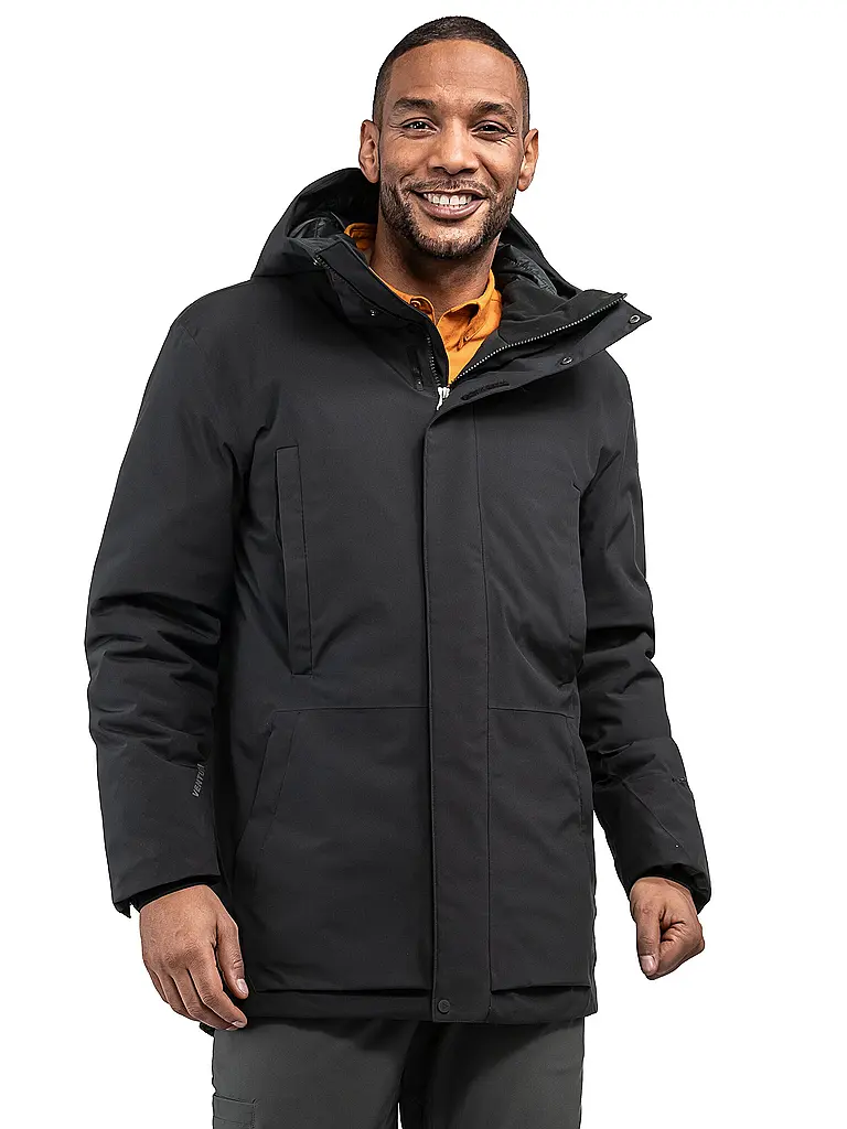 SCHÖFFEL | Parka de invierno para hombre Crivat 2L con capucha y aislamiento | Negro