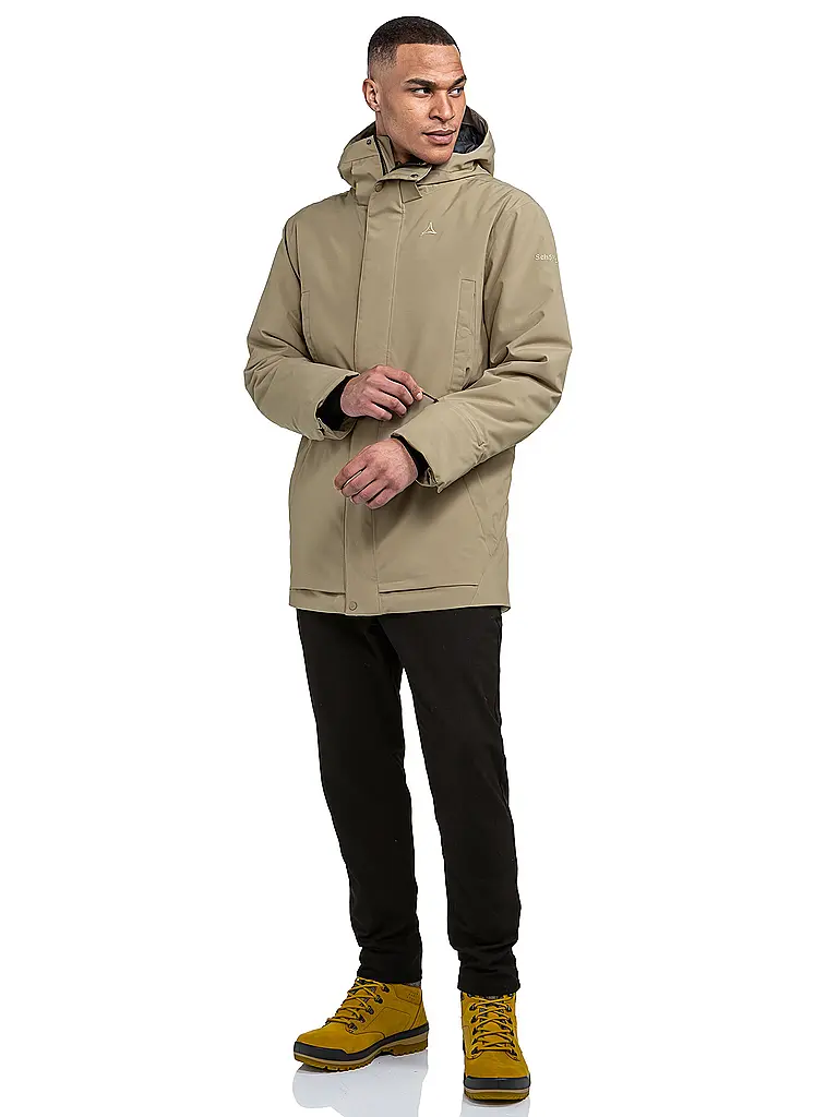 SCHÖFFEL | Parka de invierno para hombre Crivat 2L con capucha y aislamiento |