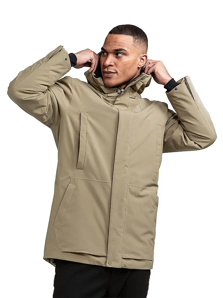 SCHÖFFEL | Parka de invierno para hombre Crivat 2L con capucha y aislamiento |