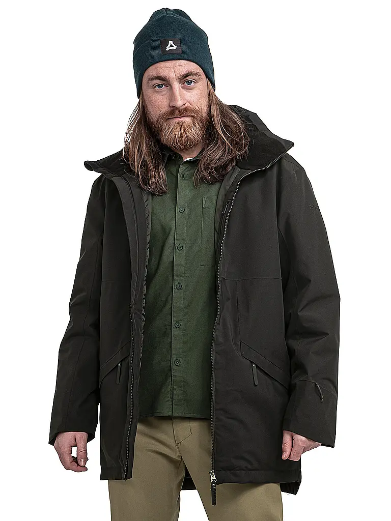 SCHÖFFEL | Parka de invierno para hombre Malkay con capucha |