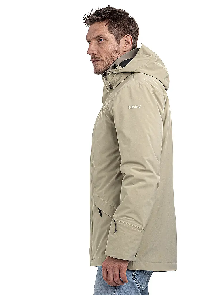 SCHÖFFEL | Parka de invierno para hombre Style Borkol 3in1 con capucha |