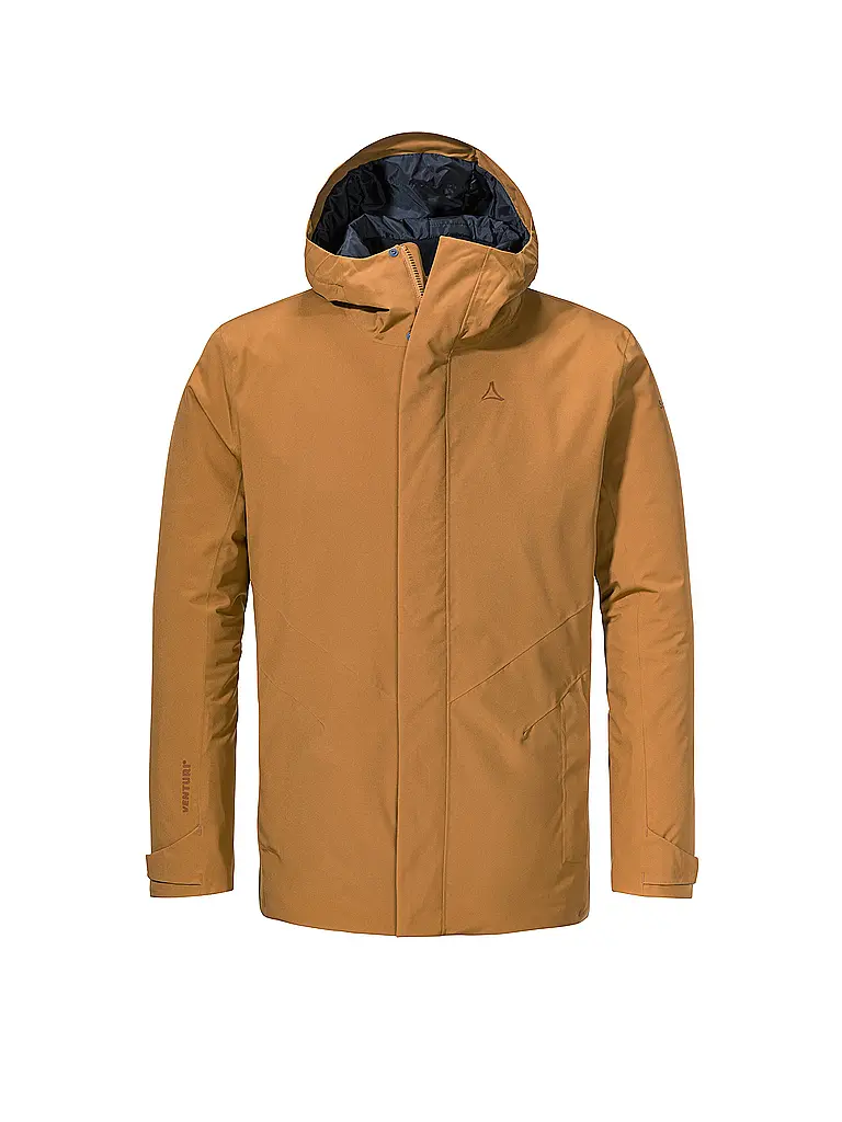 SCHÖFFEL | Parka de invierno para hombre Style Froda | Mostaza