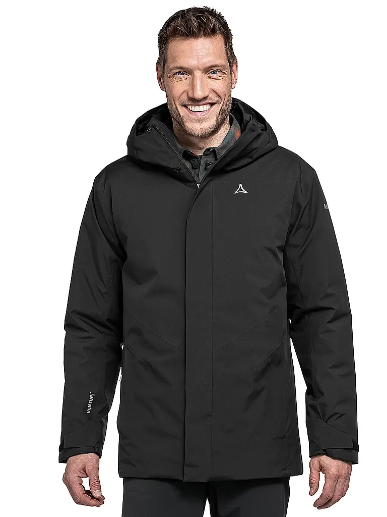 SCHÖFFEL | Parka de invierno para hombre Style Froda | Negro