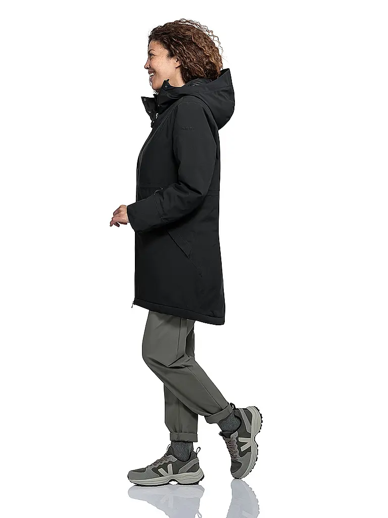 SCHÖFFEL | Parka de invierno para mujer Crivat 2L con capucha | Negro