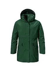 SCHÖFFEL | Parka de invierno para mujer Malkay con capucha | Verde oscuro