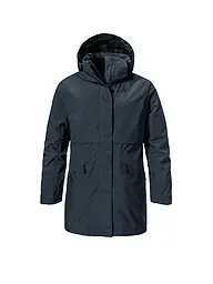 SCHÖFFEL | Parka de invierno para mujer Malkay con capucha | Azul oscuro
