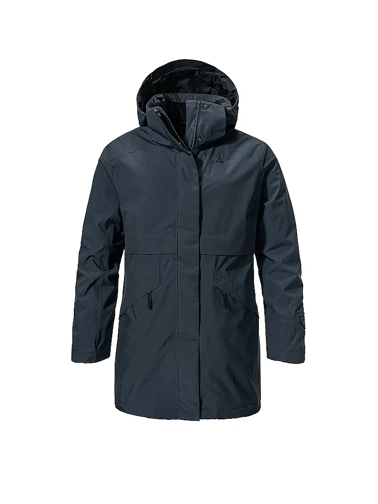SCHÖFFEL | Parka de invierno para mujer Malkay Hoodie | Azul oscuro