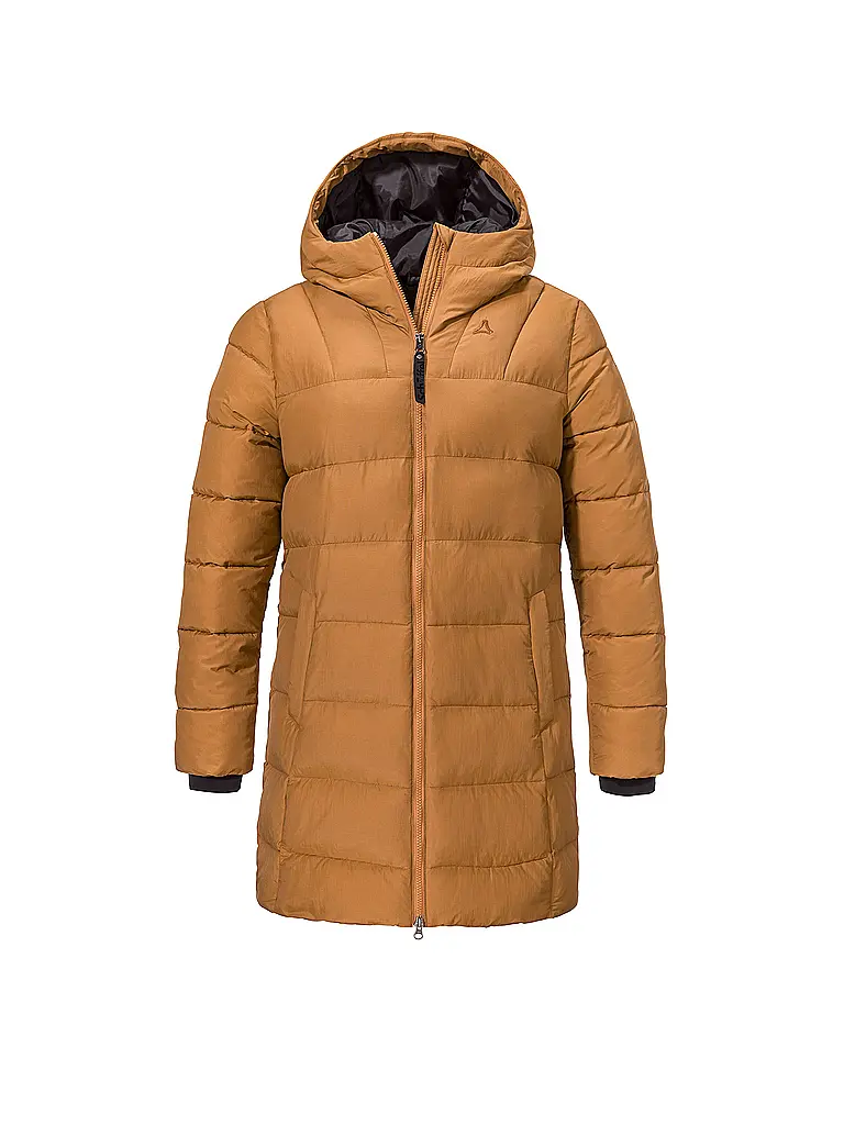 SCHÖFFEL | Parka de invierno para mujer Style Boslix con capucha | Mostaza