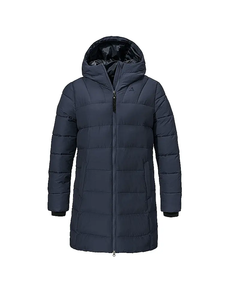 SCHÖFFEL | Parka de invierno para mujer Style Boslix con capucha | Azul oscuro