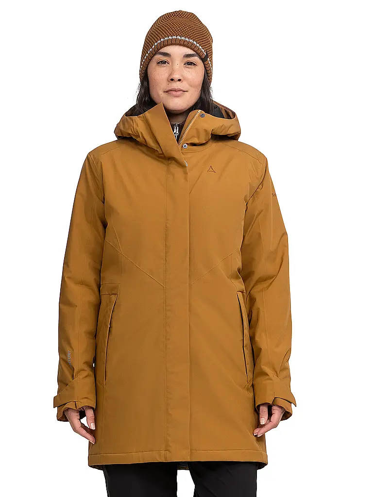 SCHÖFFEL | Parka de invierno para mujer Style Froda 2L | Mostaza