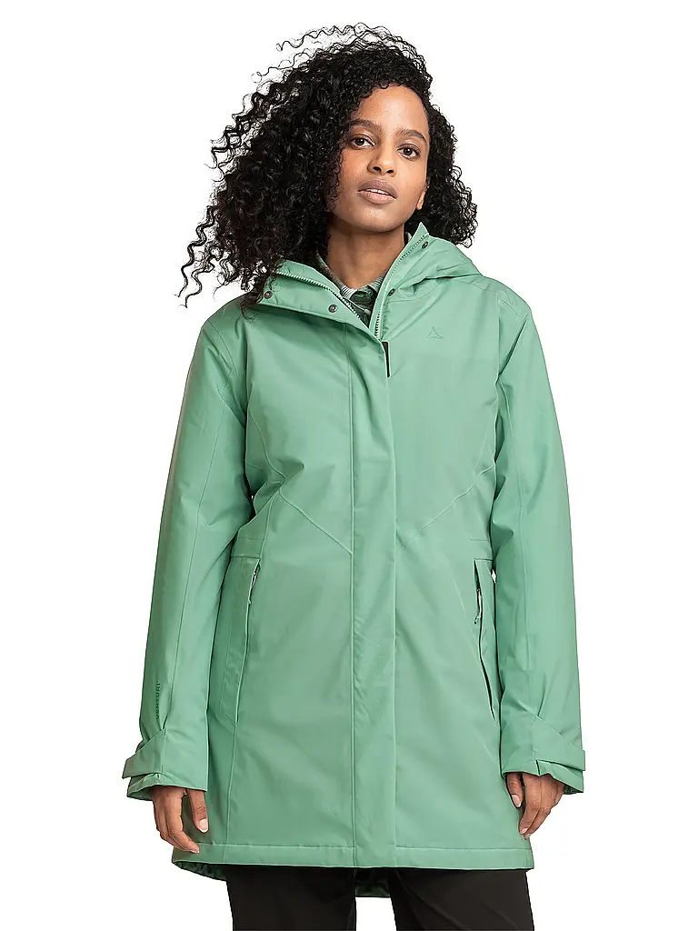 SCHÖFFEL | Parka de invierno para mujer Style Froda 2L | Verde claro