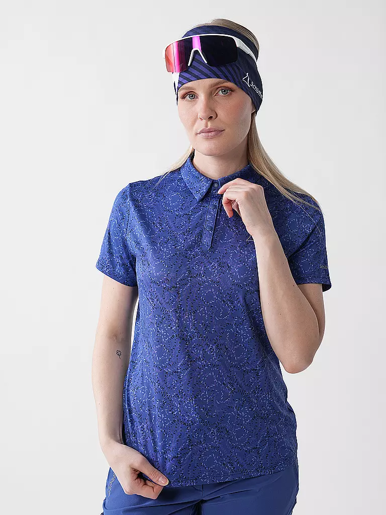 SCHÖFFEL | Polo funcional de mujer Style Trodra | Azul