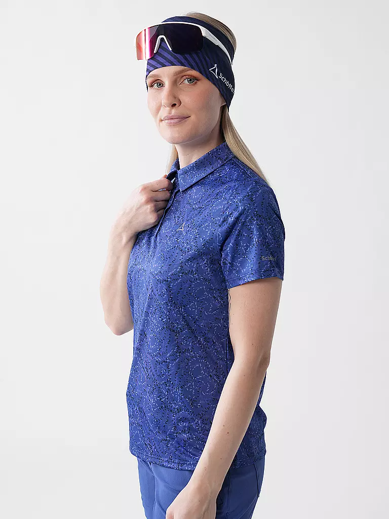 SCHÖFFEL | Polo funcional de mujer Style Trodra | Azul