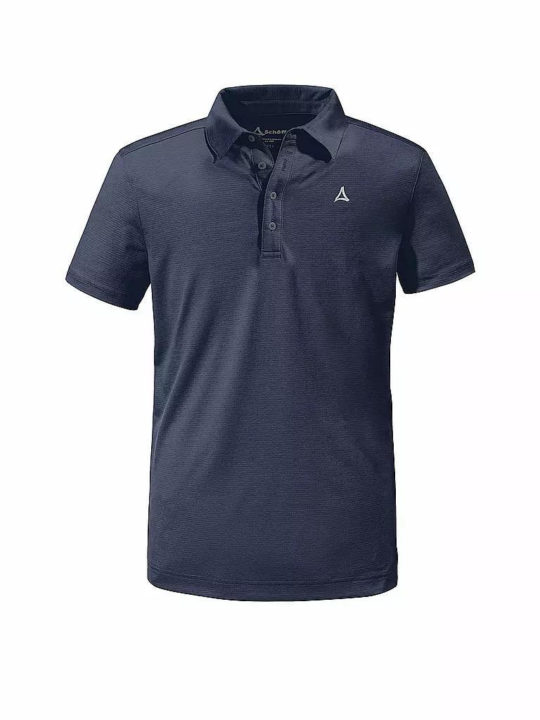 SCHÖFFEL | Polo funcional para hombre Circ Tauron M | Azul oscuro