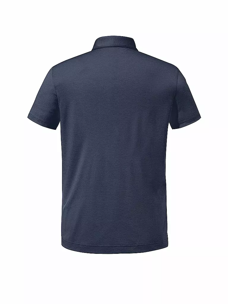 SCHÖFFEL | Polo funcional para hombre Circ Tauron M | Azul oscuro