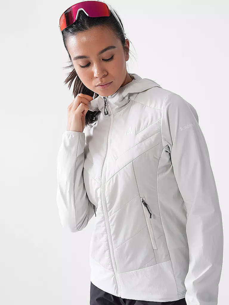 SCHÖFFEL | Produktname: Chaqueta híbrida de mujer Style Blaueis Hoodie
Marke: SCHÖFFEL
Farbe: crema
Kategorien: Damen

Material: Kunstfaser,Stretch | 