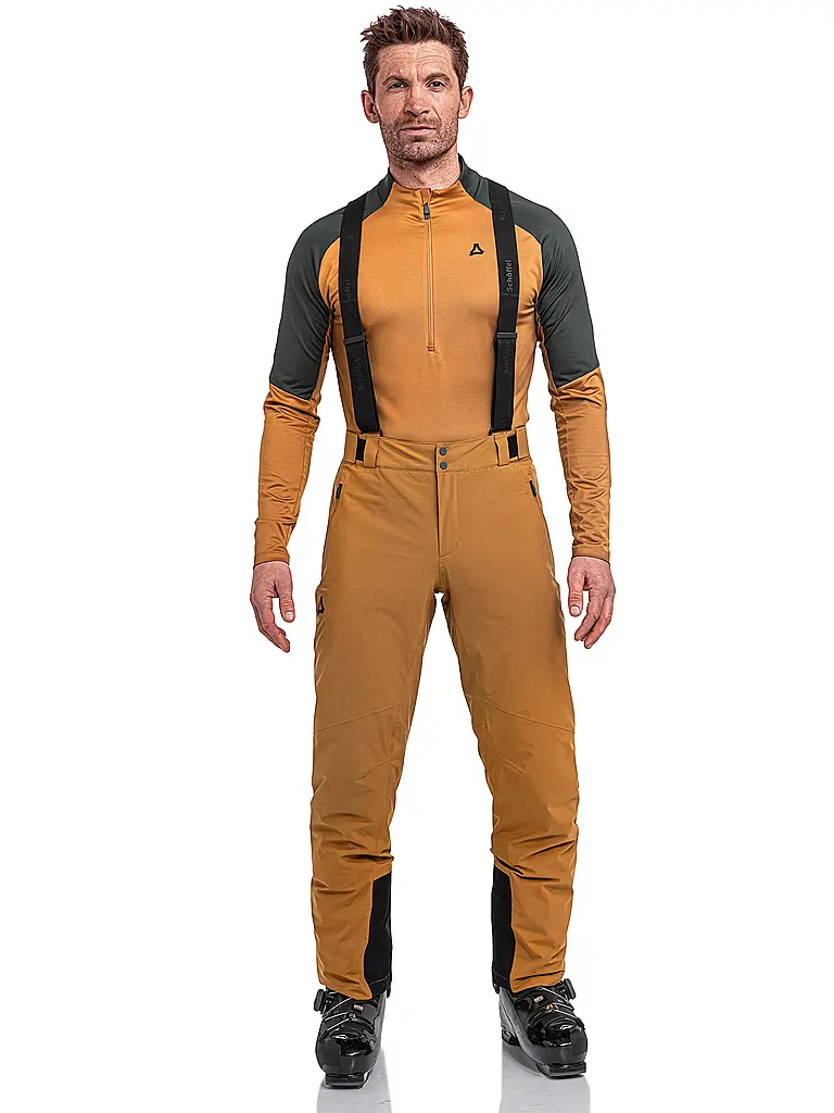 SCHÖFFEL | Produktname: Pantalón de esquí para hombre Style Pine | Mostaza