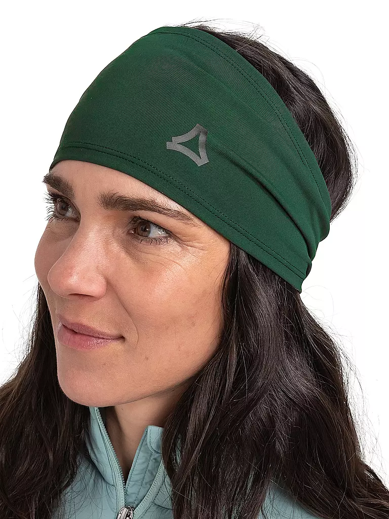 SCHÖFFEL | Stirnband Cascata Uni | Verde oscuro