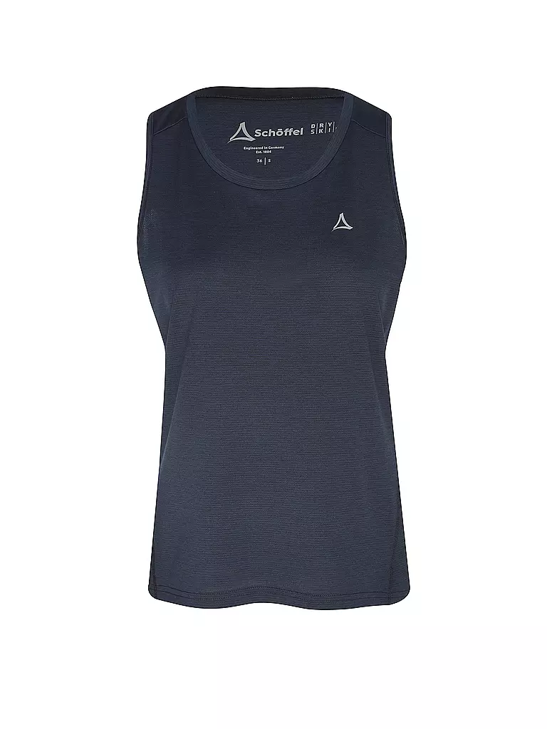 SCHÖFFEL | Top funcional Circ Tauron para mujer | Azul oscuro