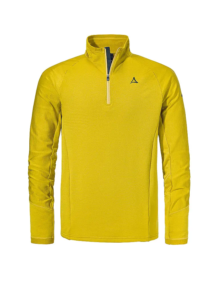 SCHÖFFEL | Zipshirt de senderismo Cascata para hombre | Oro