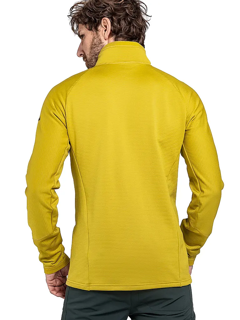 SCHÖFFEL | Zipshirt de senderismo Cascata para hombre | Oro