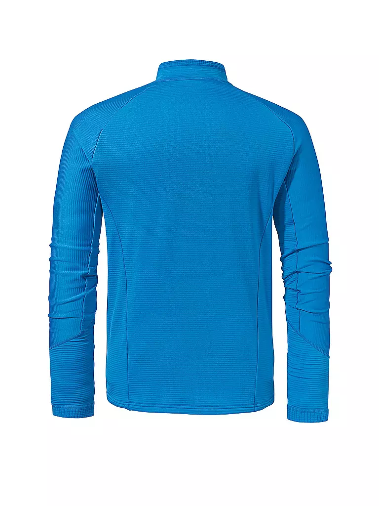 SCHÖFFEL | Zipshirt de senderismo Cascata para hombre | Azul