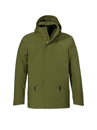 SCHÖFFEL | Parka de invierno para hombre estilo Borkol 3 en 1 con capucha