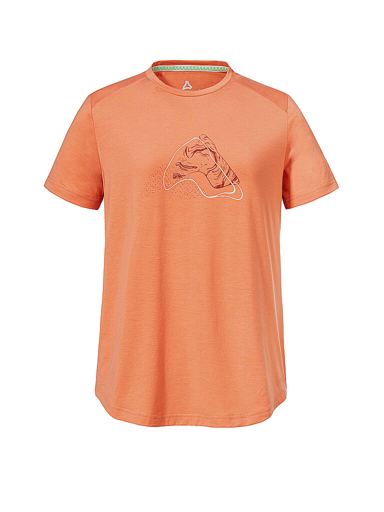 Camiseta funcional de mujer Haberspitz L naranja 46