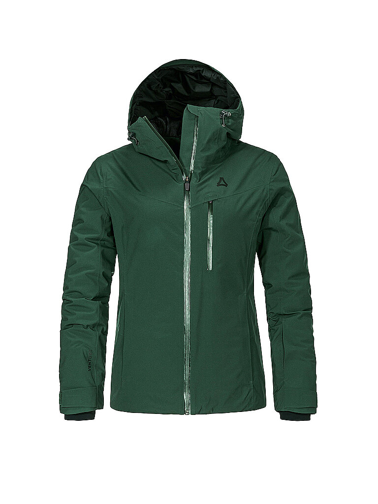 Produktname: Damen Skijacke Style Nollen verde oscuro 40