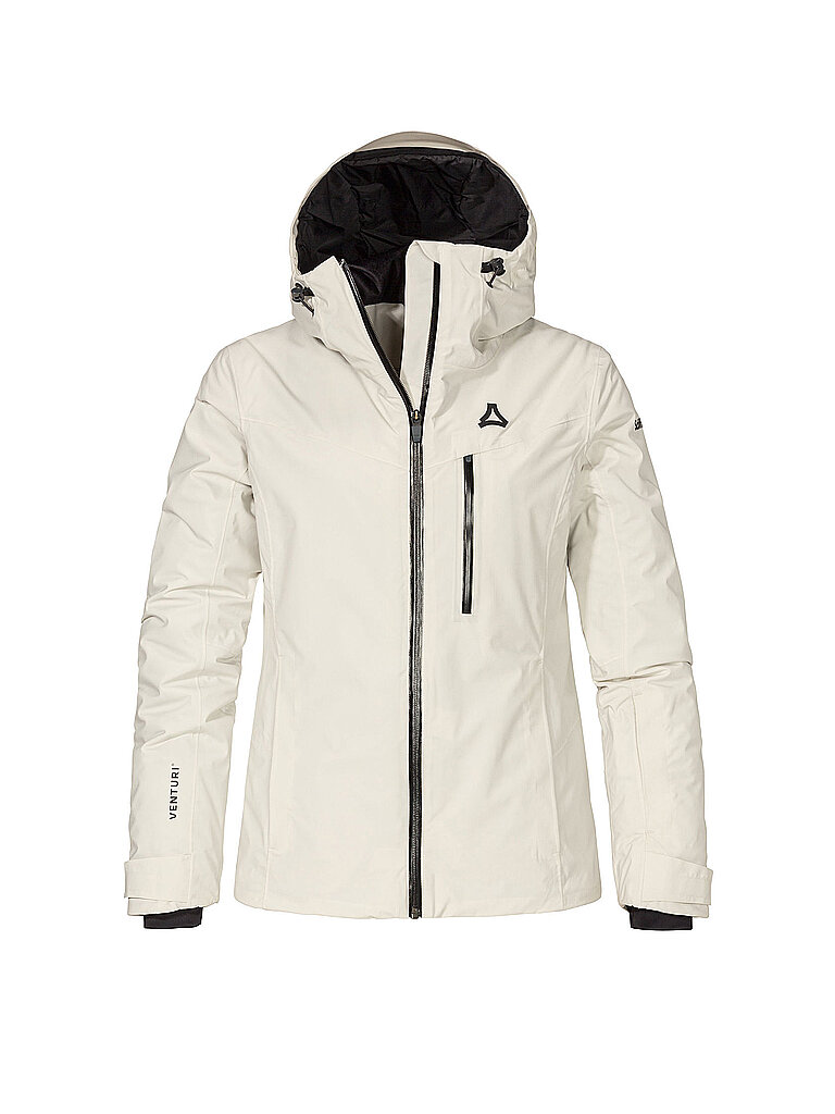 Chaqueta de esquí para mujer Style Nollen crema 36