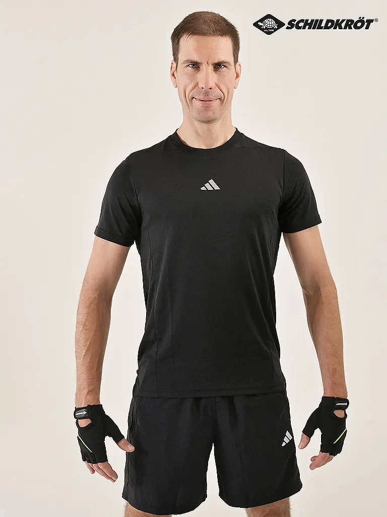 SCHILDKRÖT | Guantes de fitness "Classic", talla L/XL | Negro