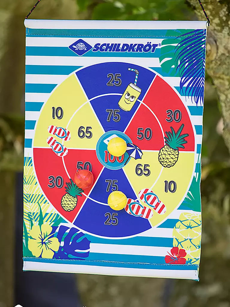 SCHILDKRÖT | Juego de dardos enrollable con 2x3 bolas |