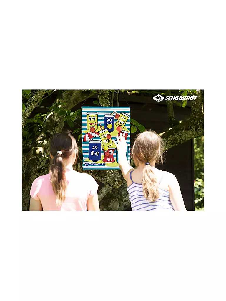 SCHILDKRÖT | Juego de dardos enrollable con 2x3 bolas |