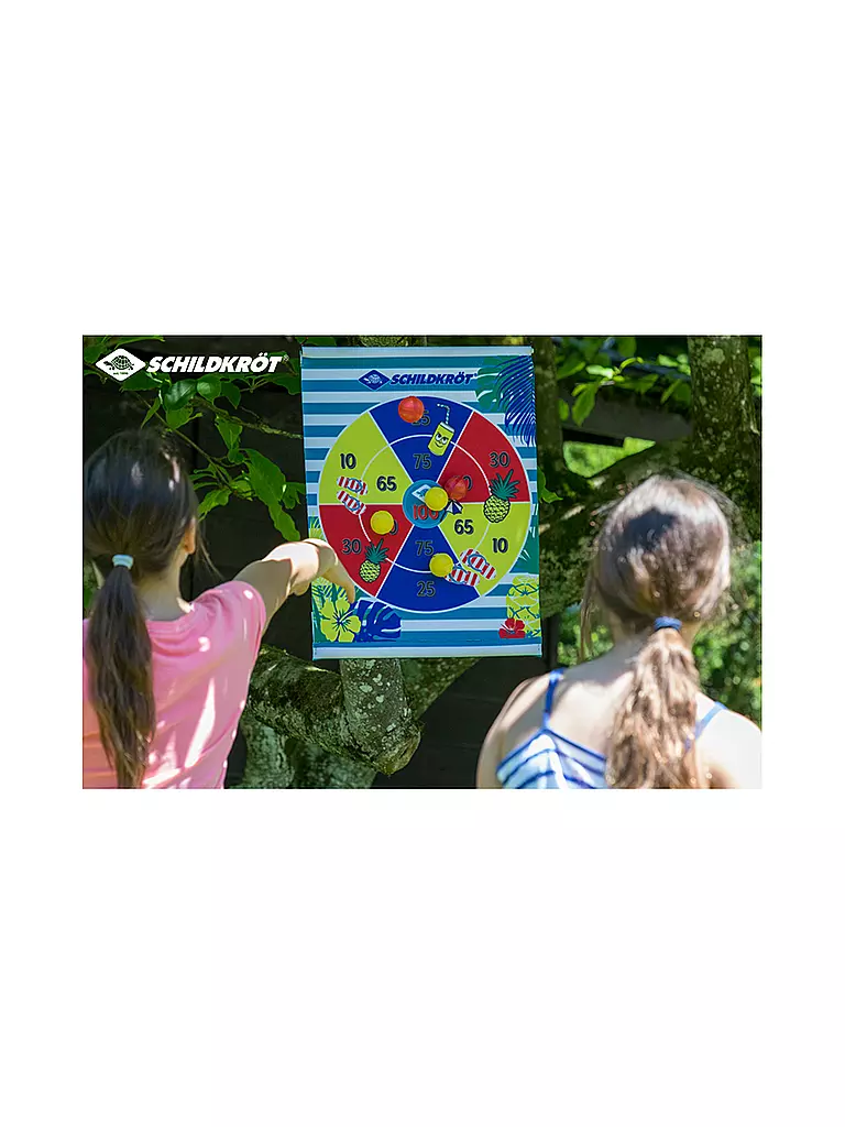 SCHILDKRÖT | Juego de dardos enrollable con 2x3 bolas |