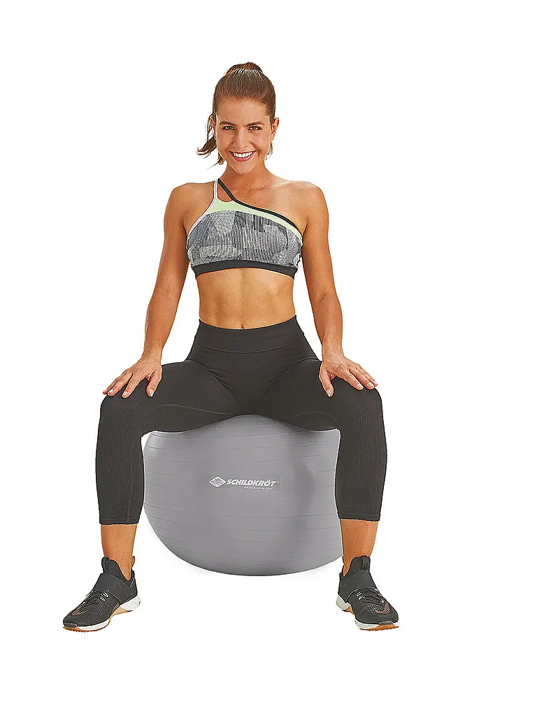 SCHILDKRÖT | Pelota de gimnasia 55cm | Plata