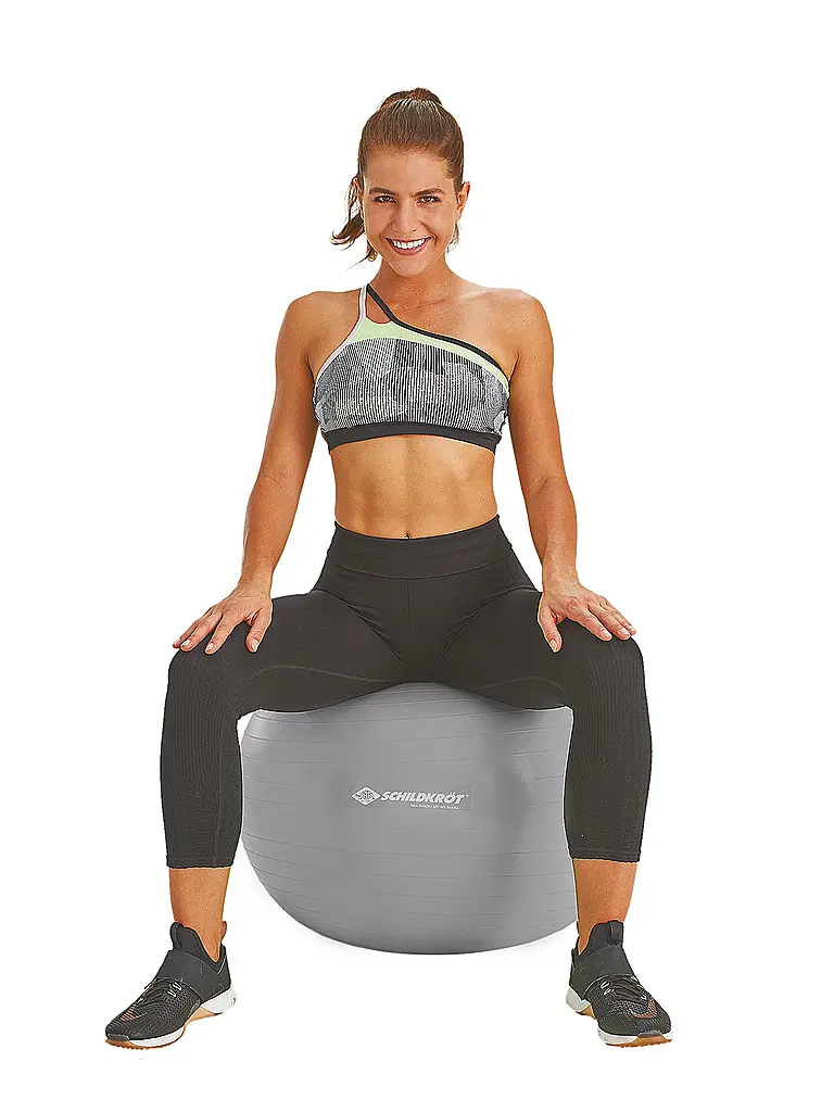 SCHILDKRÖT | Pelota de gimnasia 65cm | Plata