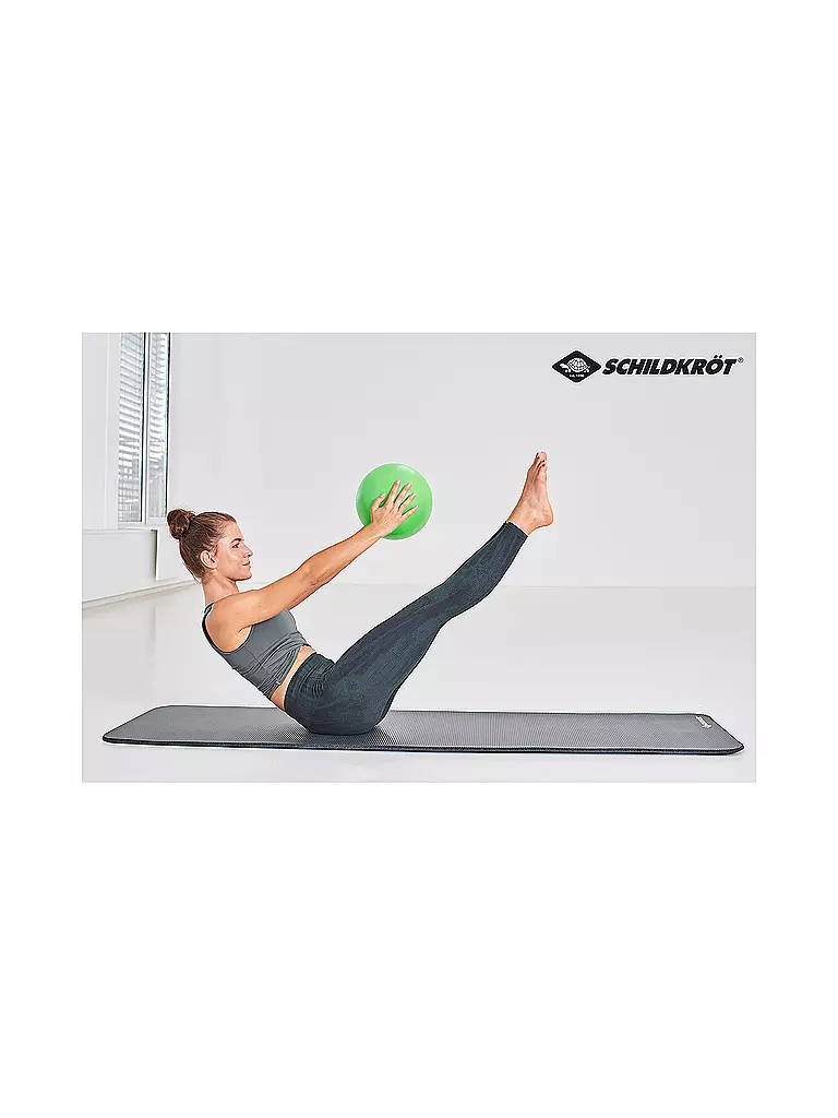 SCHILDKRÖT | Pelota de pilates de 23 cm, verde | Verde