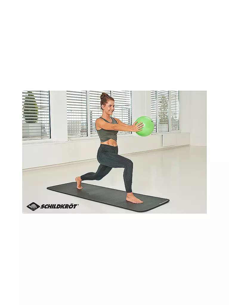 SCHILDKRÖT | Pelota de pilates de 23 cm, verde | 
