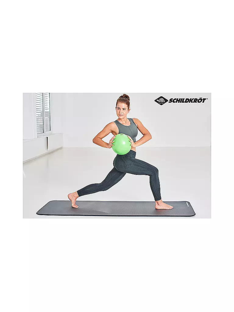 SCHILDKRÖT | Pelota de pilates de 23 cm, verde | 