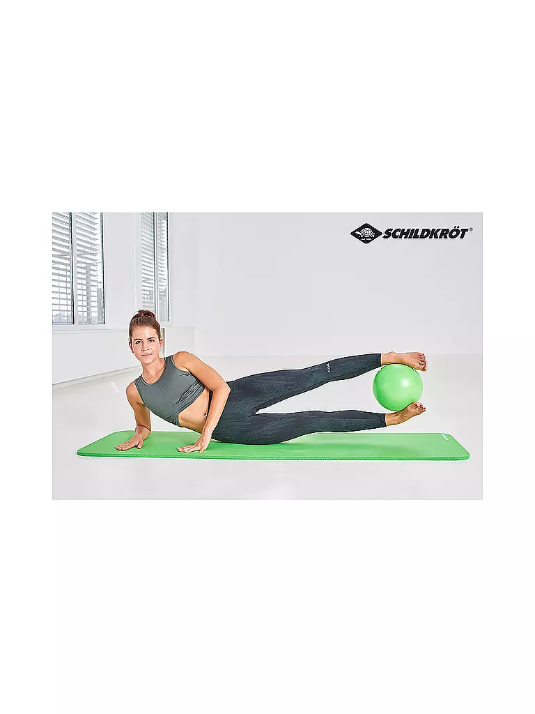 SCHILDKRÖT | Pelota de pilates de 23 cm, verde | 
