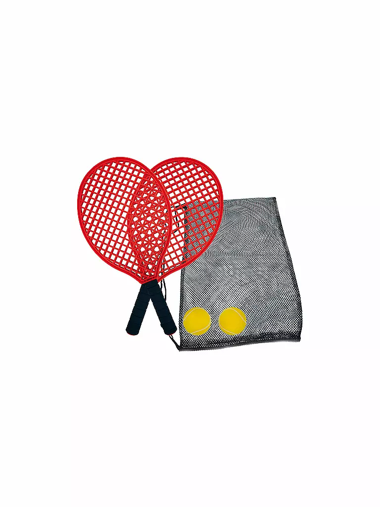 SCHILDKRÖT | Set de tenis de playa | Rojo