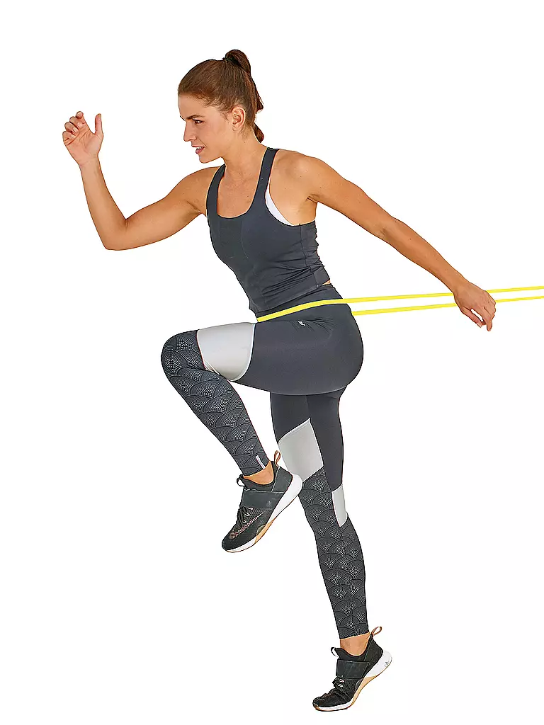 SCHILDKRÖT | Super Banda Extra Light, Bandas de Resistencia Premium con Resistencia de 6-12kg, 13mm de Ancho | Amarillo