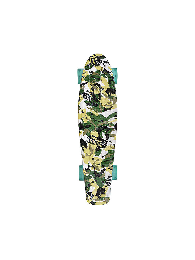 Skateboard Retro Free Spirit Camouflage multicolor